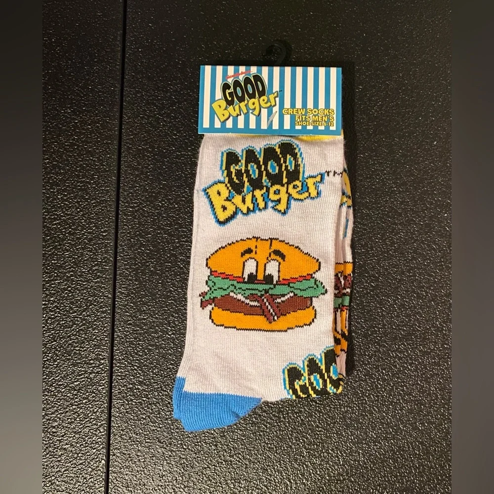 Fun Novelty Socks Featuring Good Burger